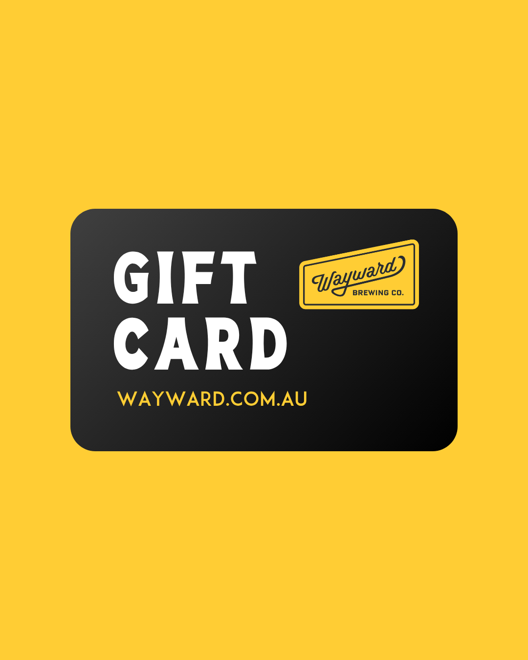 Wayward Brewing Co gift card